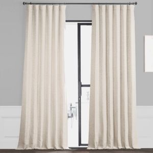 Room darkening curtains, Ivory 52”W x84”L